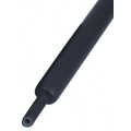 Termoizoliacinis vamzdelis su klijais 4.8mm / 1.6mm, 600V, traukimosi temperatūra 120°C 1m juodas (black) 